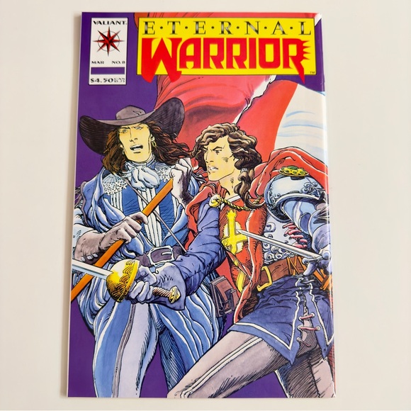 Archer & Armstrong #8 - Valiant Comics - 1993 Vintage Comic Book - Picture 2 of 2
